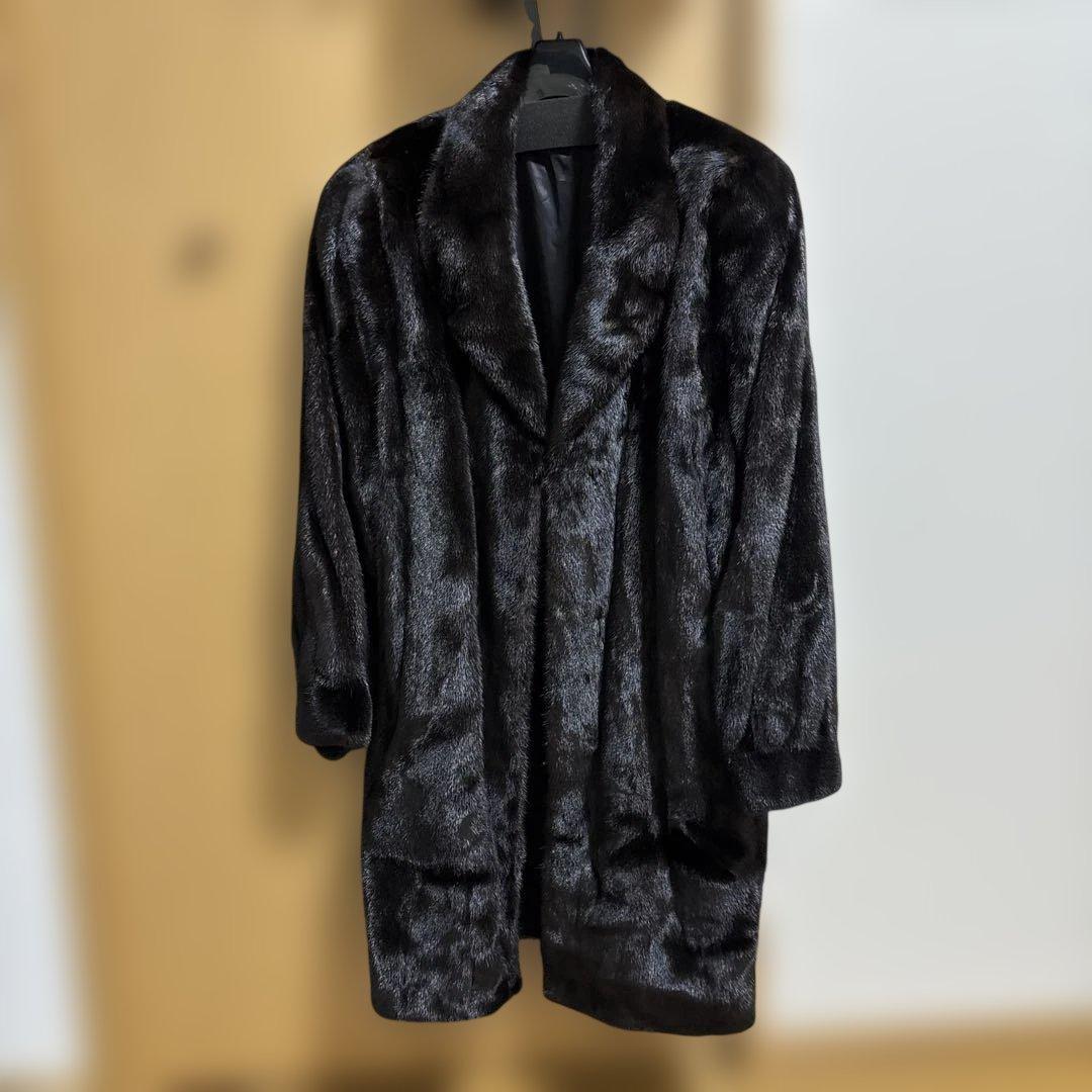 BLACKGLAMA ブラックミンク ロングコート