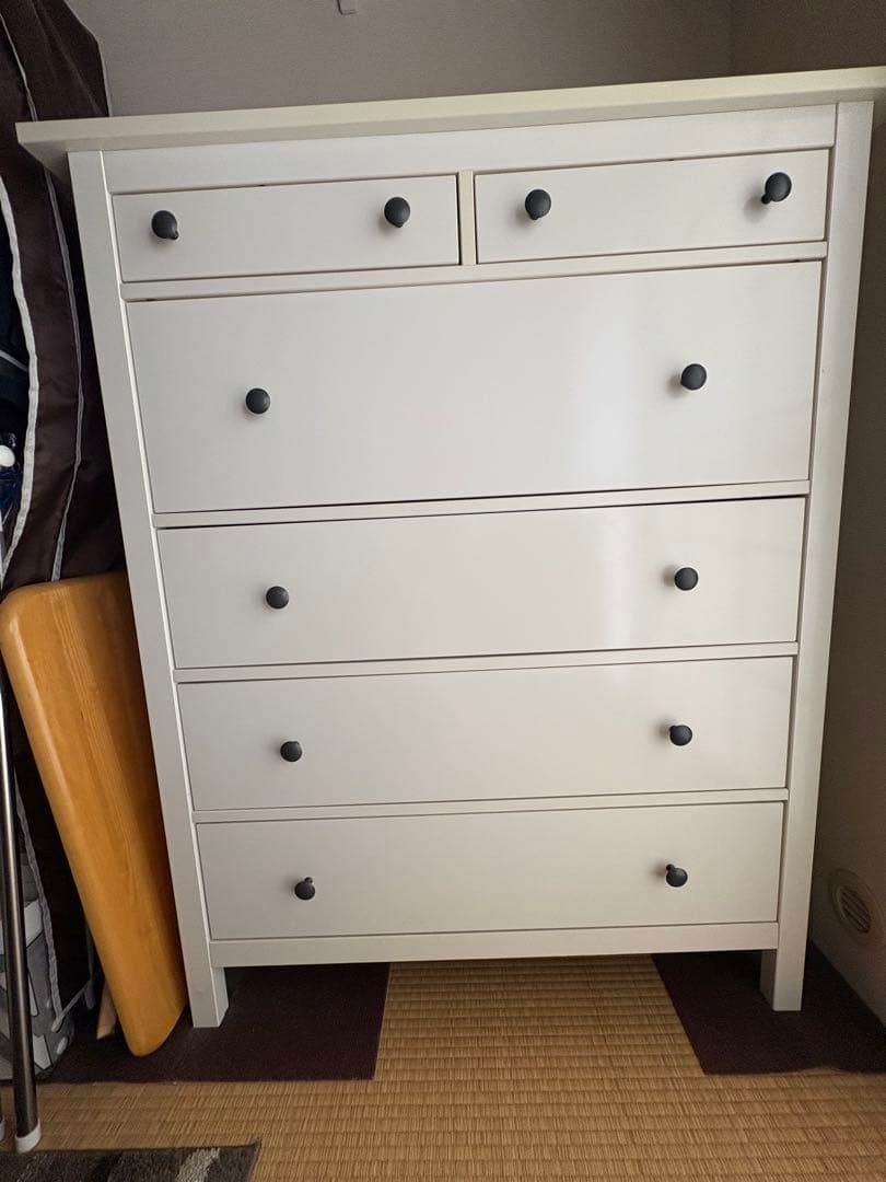 ★IKEA チェスト　HEMNES ヘムネス　引き出しx 6 ホワイト★