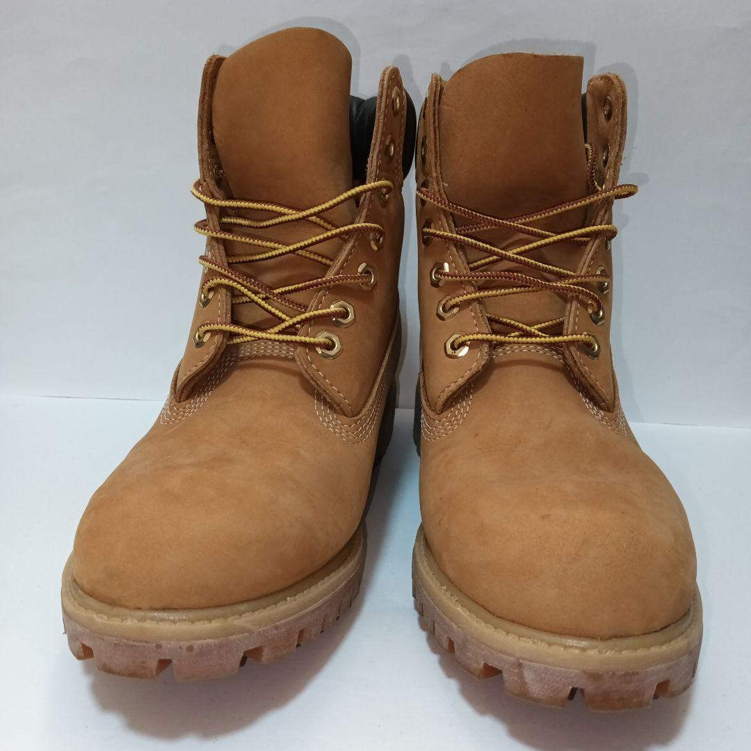 Timberland 6インチ プレミアム イエローブーツ 25.5cm