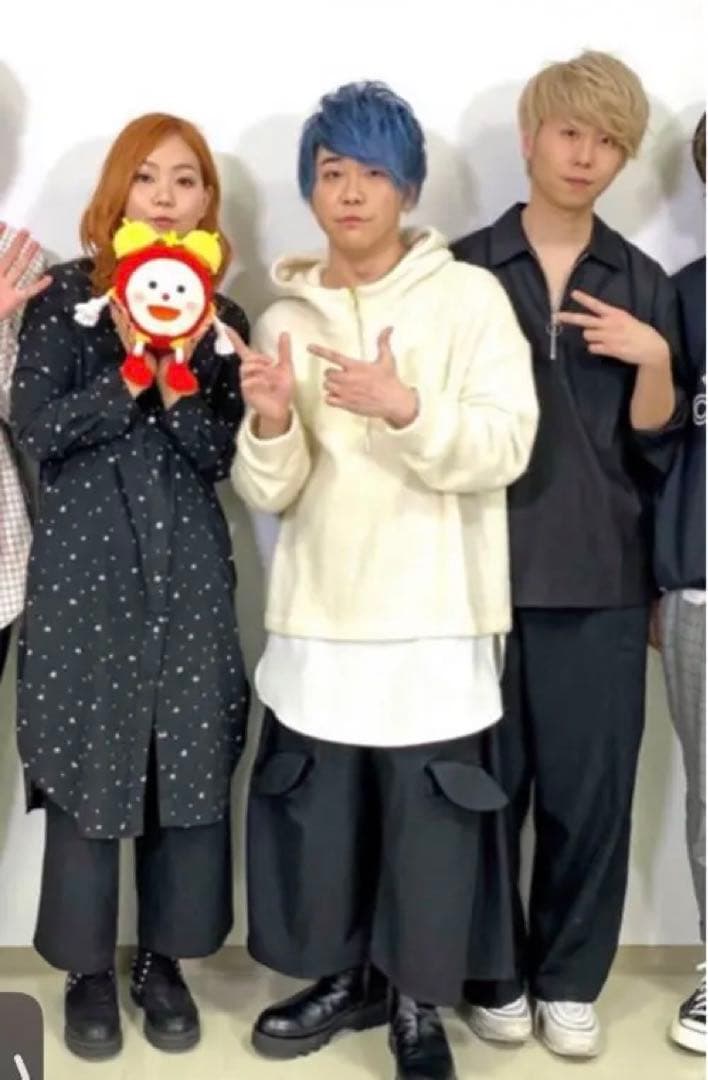 Mrs.GREENAPPLE大森元貴着用　CULLNI ファーレイヤードパーカー