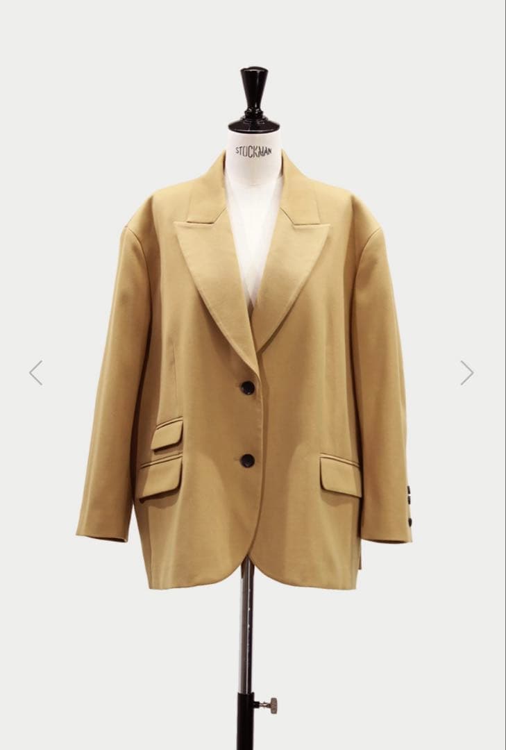 MACHATT 新品/正規品　ウールオーバージャケット（ベージュ）