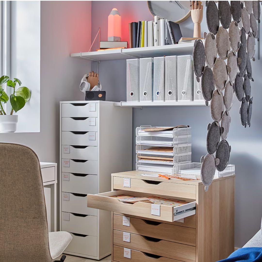 【完売商品】イケアALEX アレクス　家具タンス　新品未使用