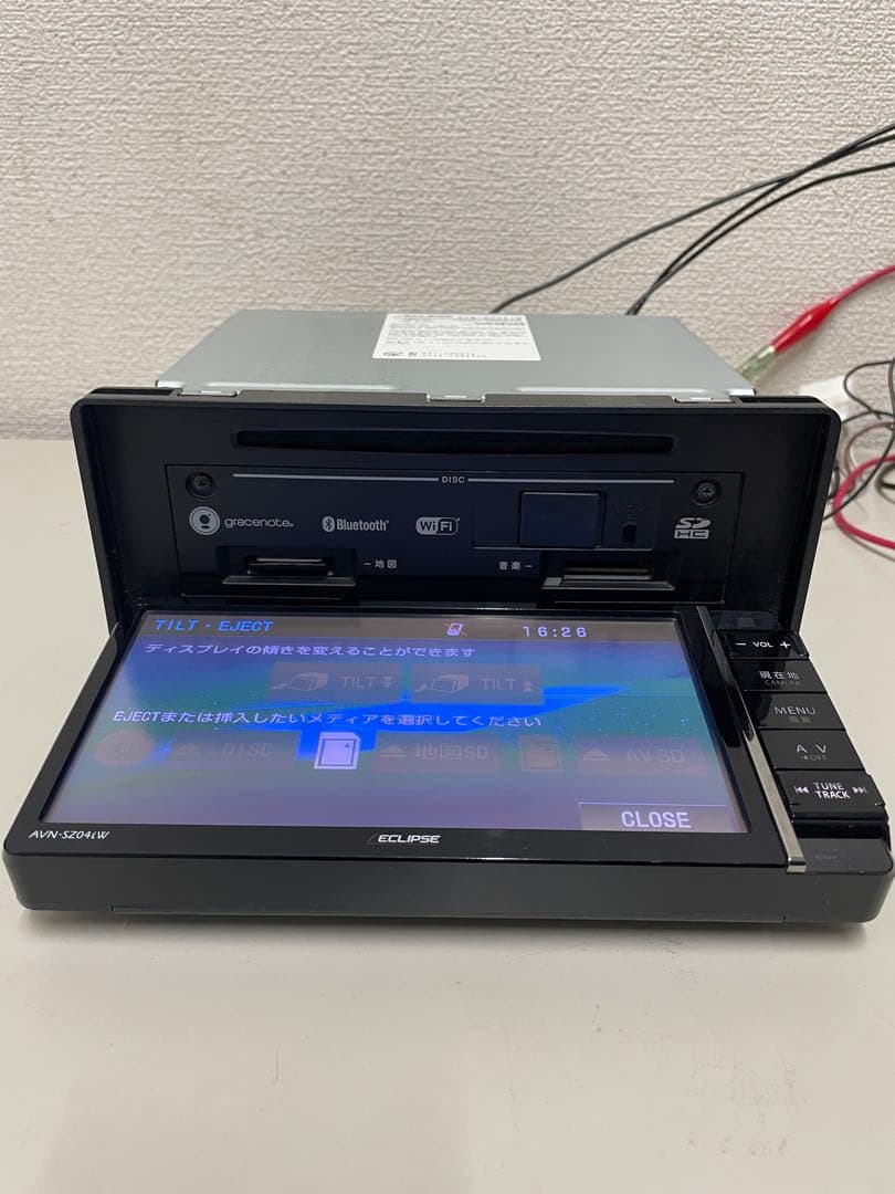 イクリプス◇AVN-SZ04iW◇フルセグ/CD/DVD/BT/SD