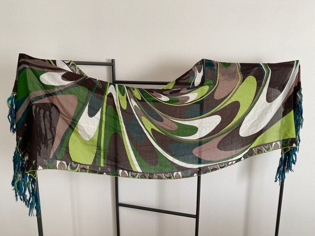 Y*o様 EMILIO PUCCI エミリオプッチ　シルクウール大判ショール　ス