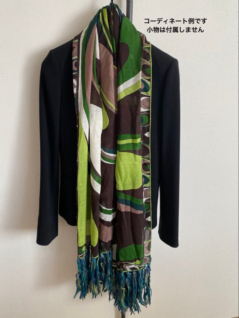 Y*o様 EMILIO PUCCI エミリオプッチ　シルクウール大判ショール　ス