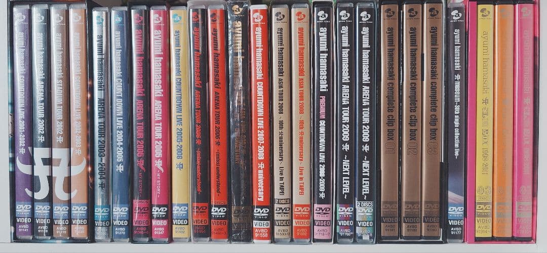 浜崎あゆみ　DVD まとめ売り