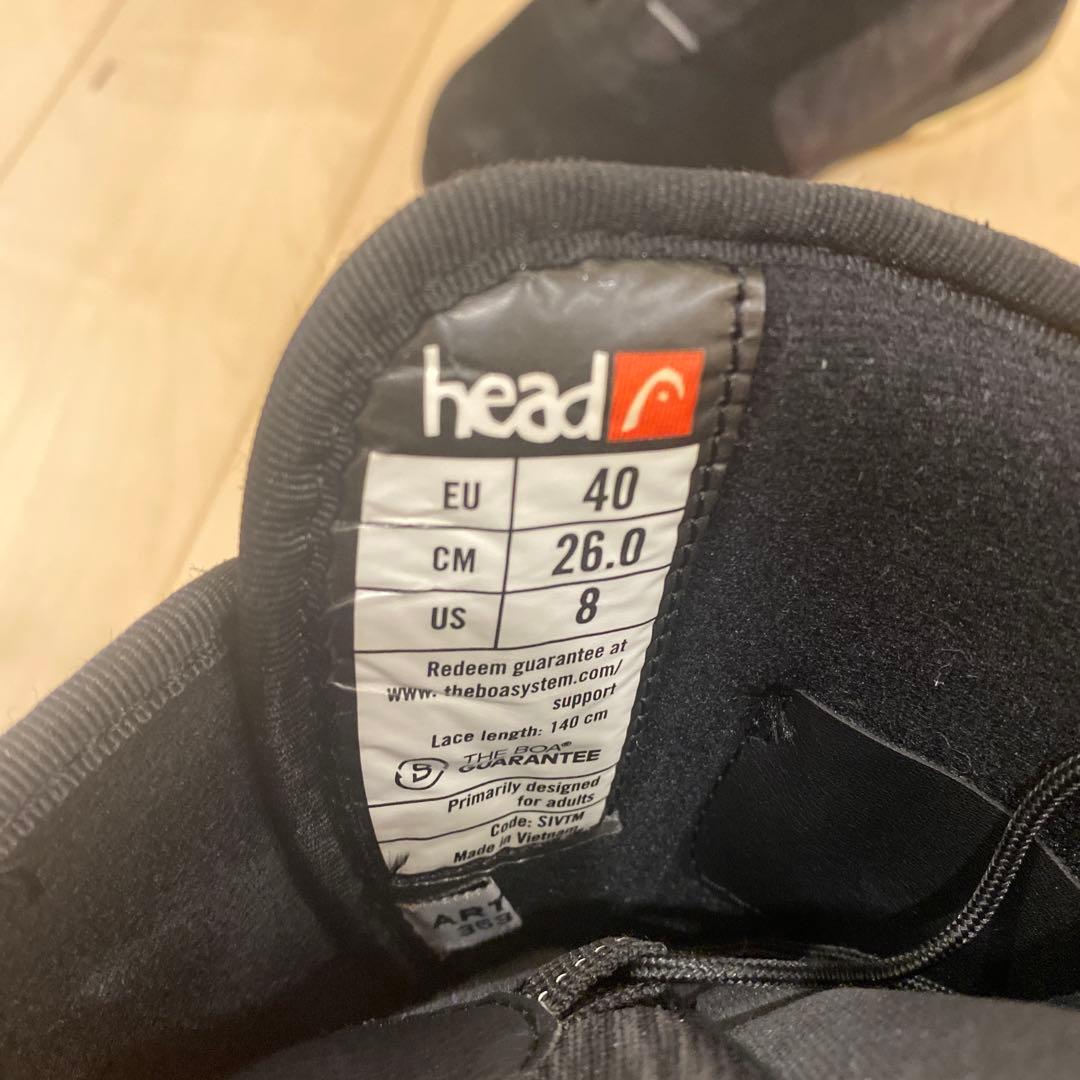 【即日発送_送料無料】HEAD スノボブーツSTRIKE BOA 26.0cm