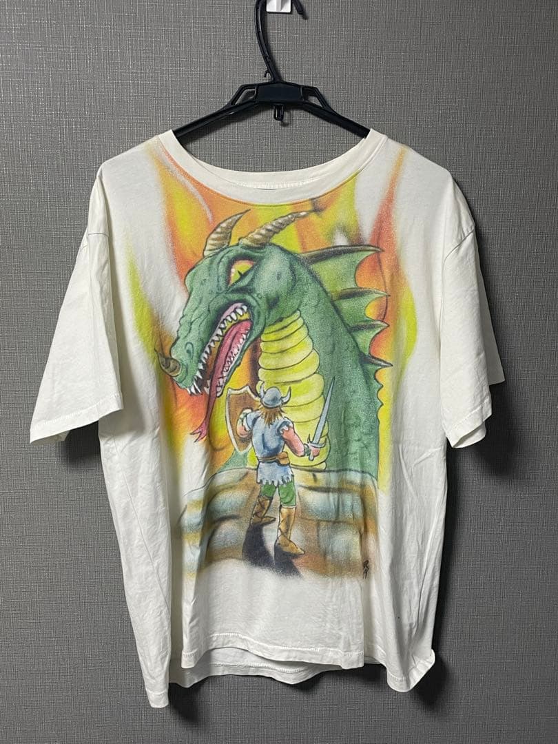 ERL/白T/グラフィックTシャツ/シングルステッチ