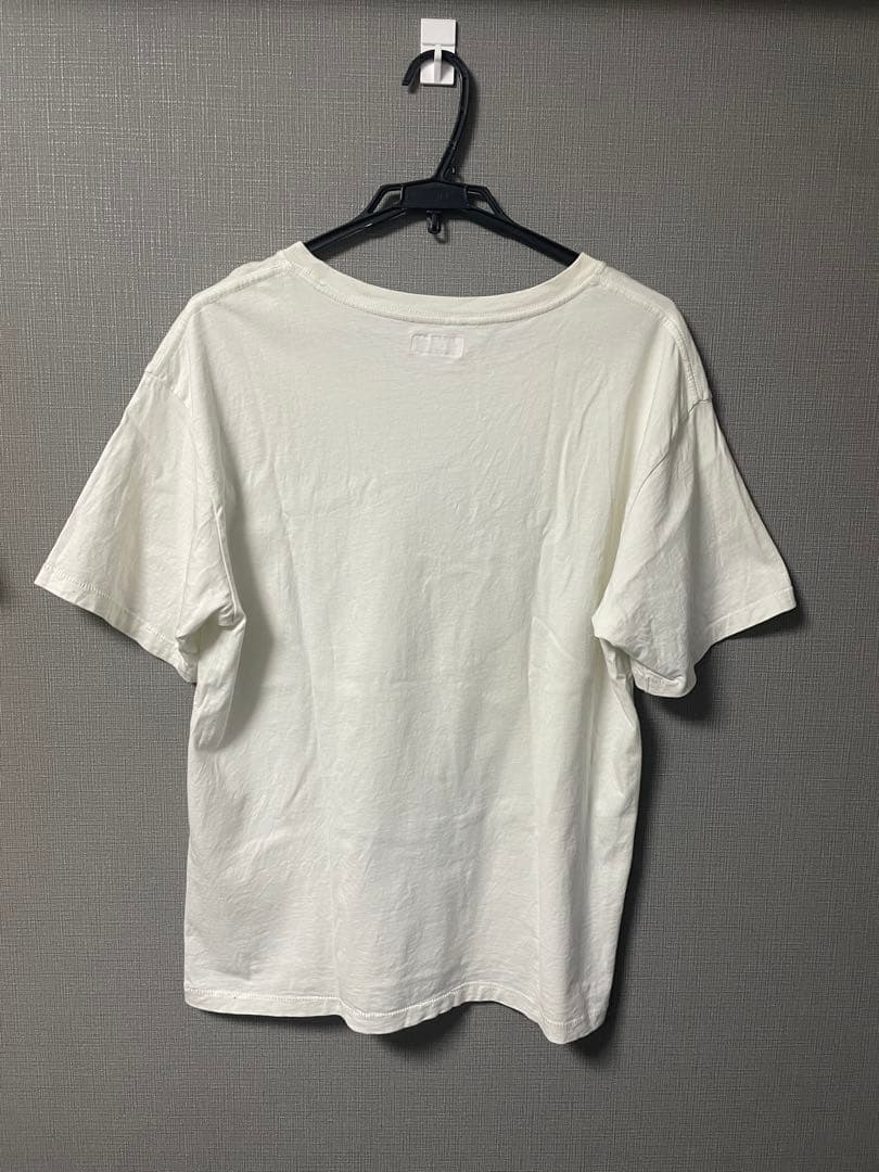 ERL/白T/グラフィックTシャツ/シングルステッチ