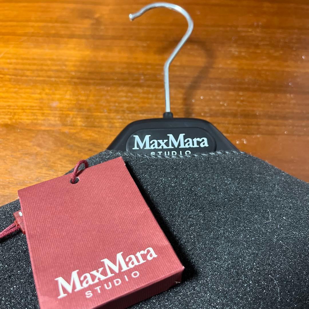 最終値下げ MaxMara STUDIO コート ベージュ系 フォックスファー