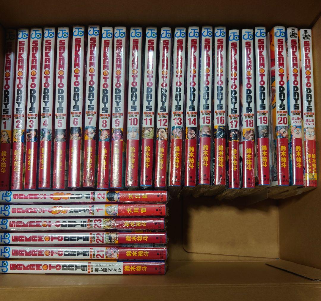 サカモトデイズ　1〜23巻　初版　シュリンク付き　特典69点+α