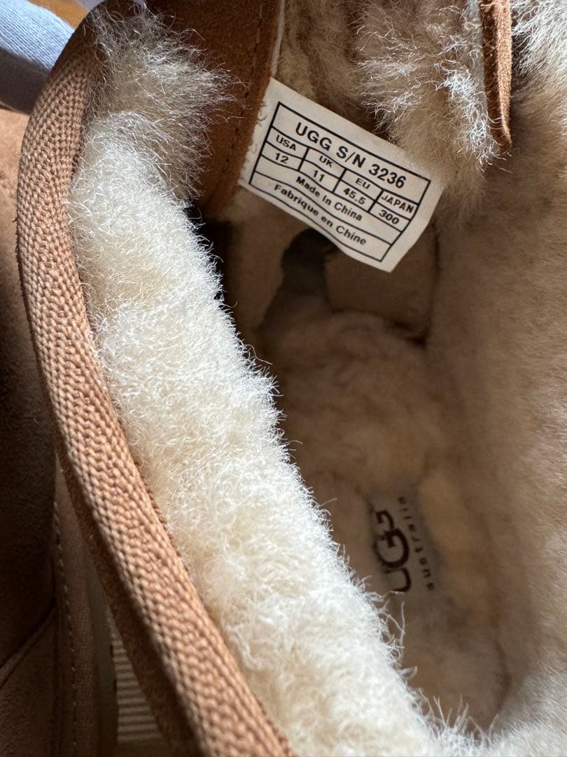 たにもUGG ムートンブーツ サイズ12 ブラウン新品未使用