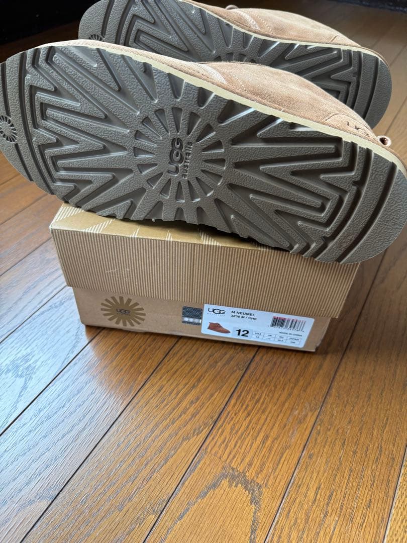 たにもUGG ムートンブーツ サイズ12 ブラウン新品未使用