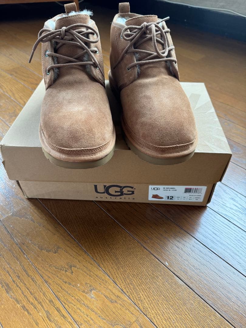たにもUGG ムートンブーツ サイズ12 ブラウン新品未使用