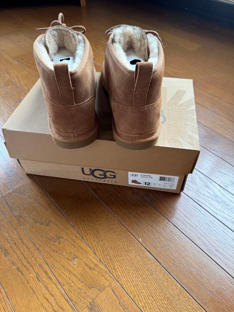 たにもUGG ムートンブーツ サイズ12 ブラウン新品未使用