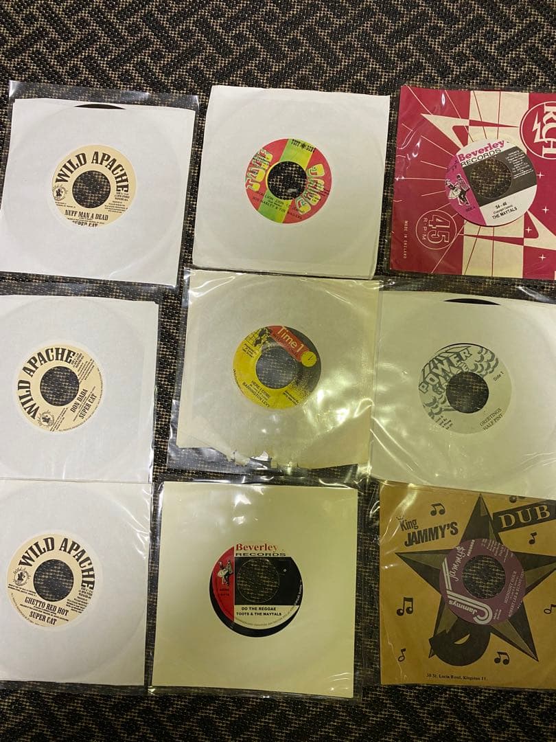 Smile Kingレゲエ7インチレコードまとめ売り 全て個別で購入してき