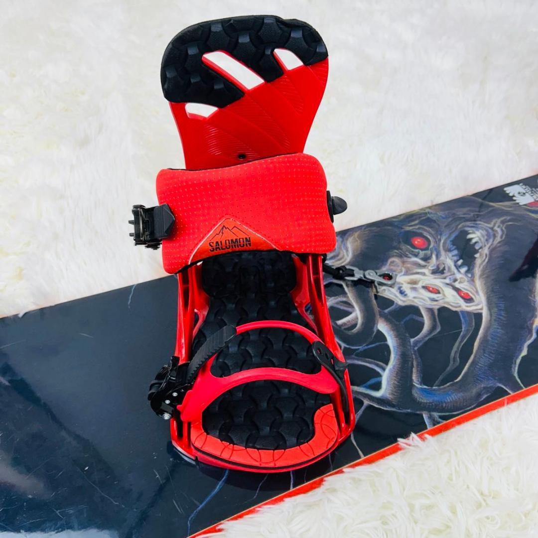 スノーボード 2点セット BURTON SALOMON 156cm 板 バートン