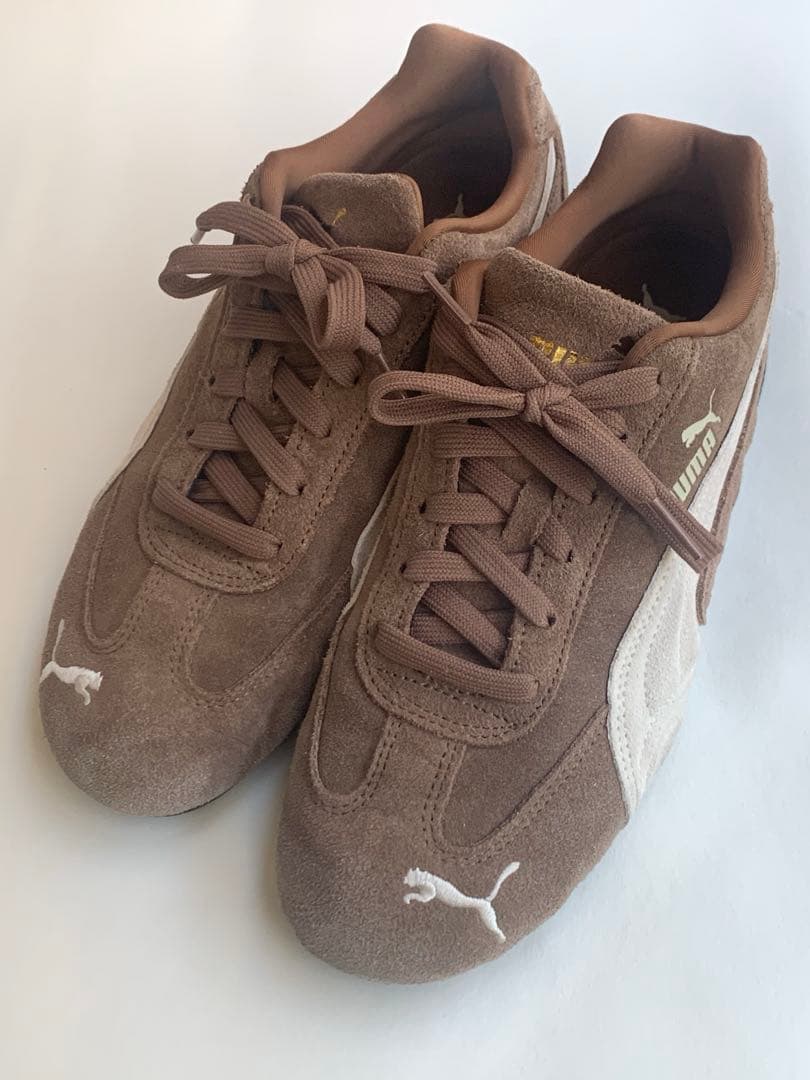 PUMA スピードキャット　ブラウン　24.5