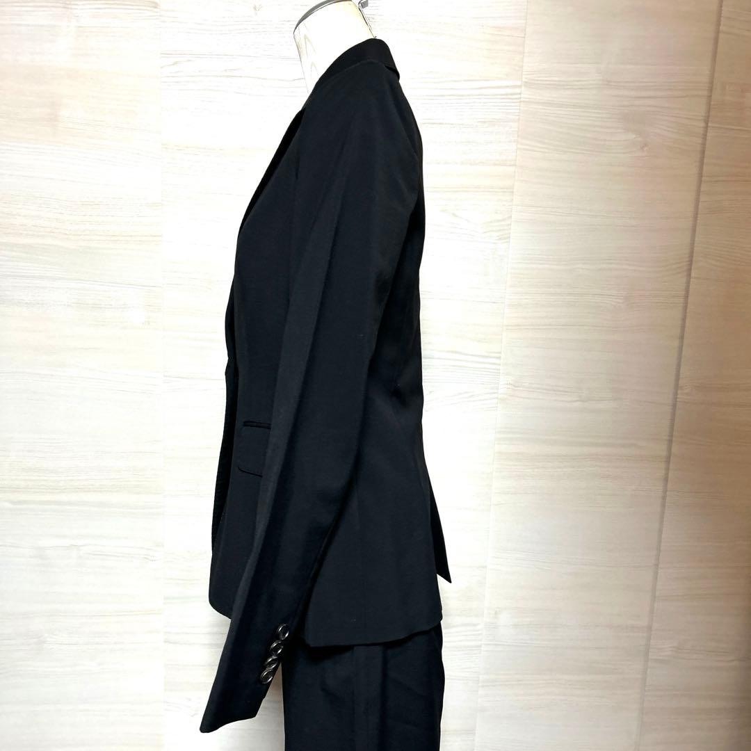 美品　Burberry バーバリーロンドン スカートスーツ　就職　黒　38