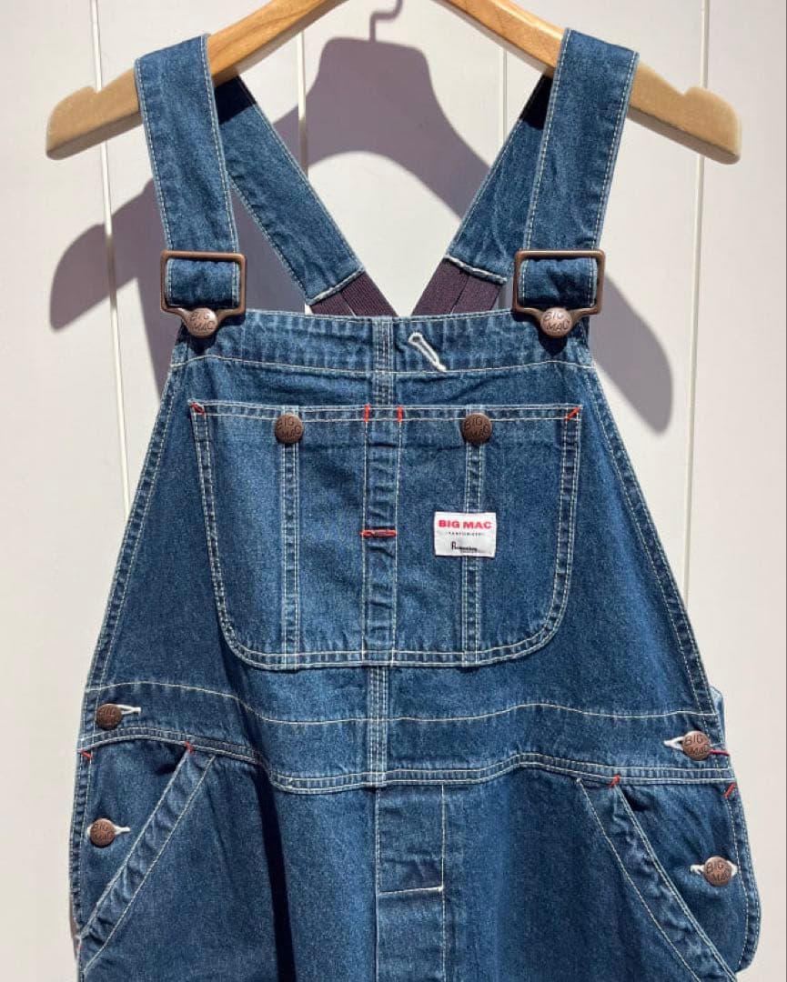 BEAMS BOY BIG MAC デニムオーバーオール