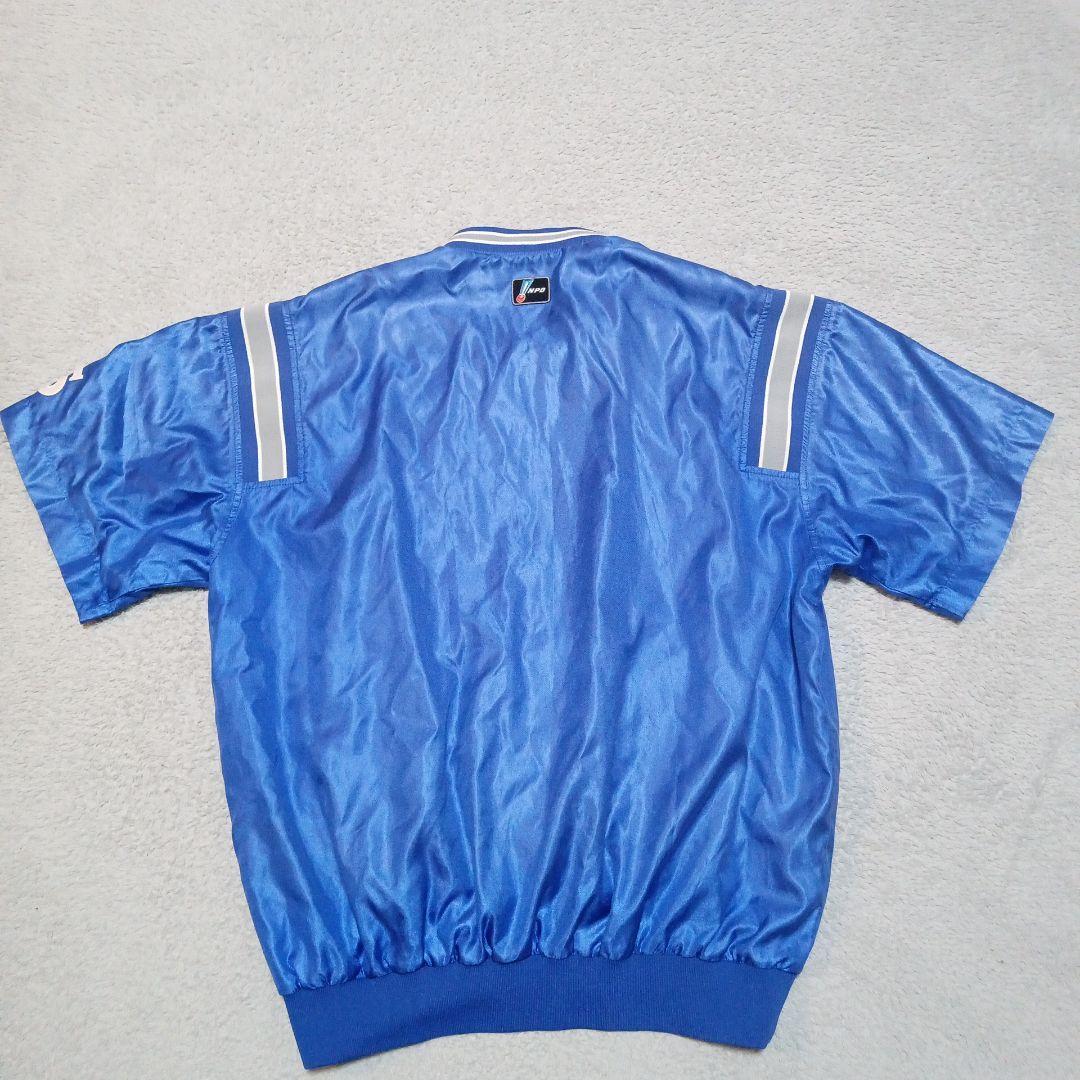 支給品 プロ野球 横浜ベイスターズ 山下監督 ナイロン Vジャン ジャンパー