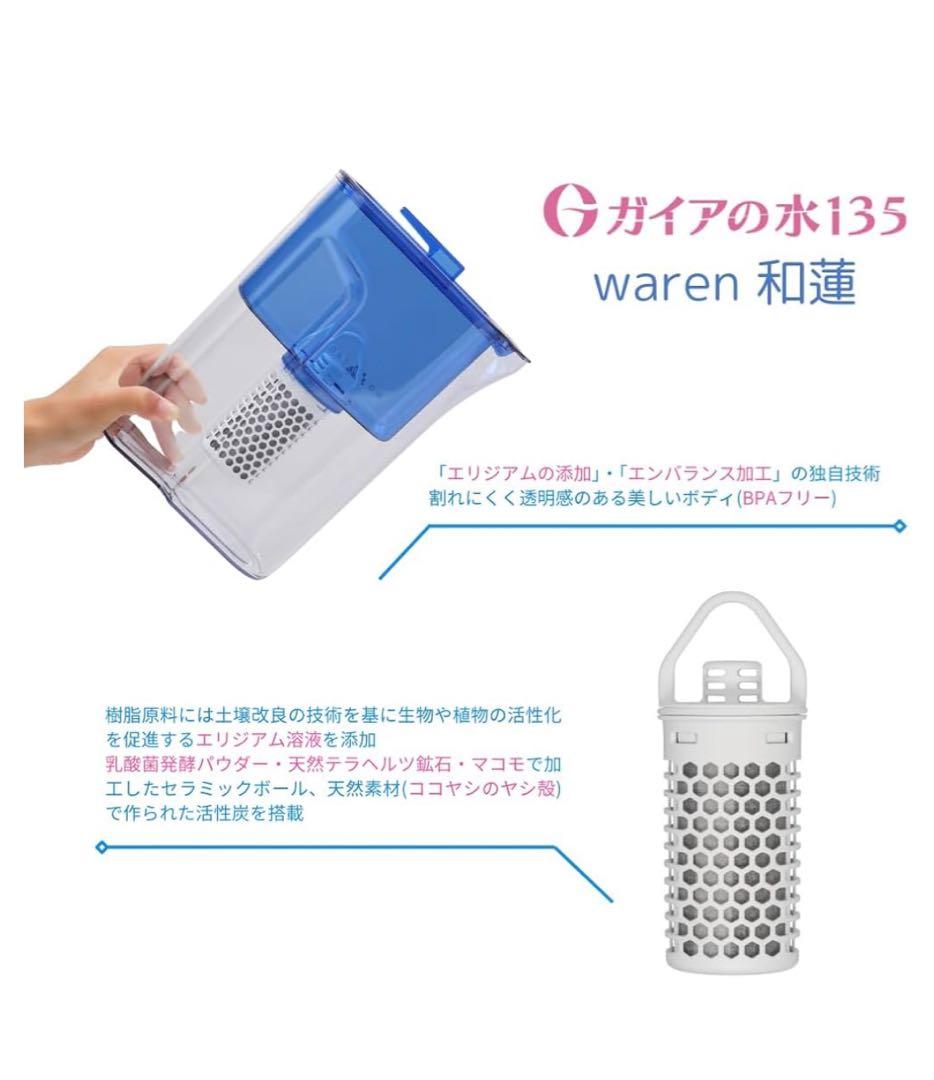 ガイアの水135 和蓮ポット グリーン