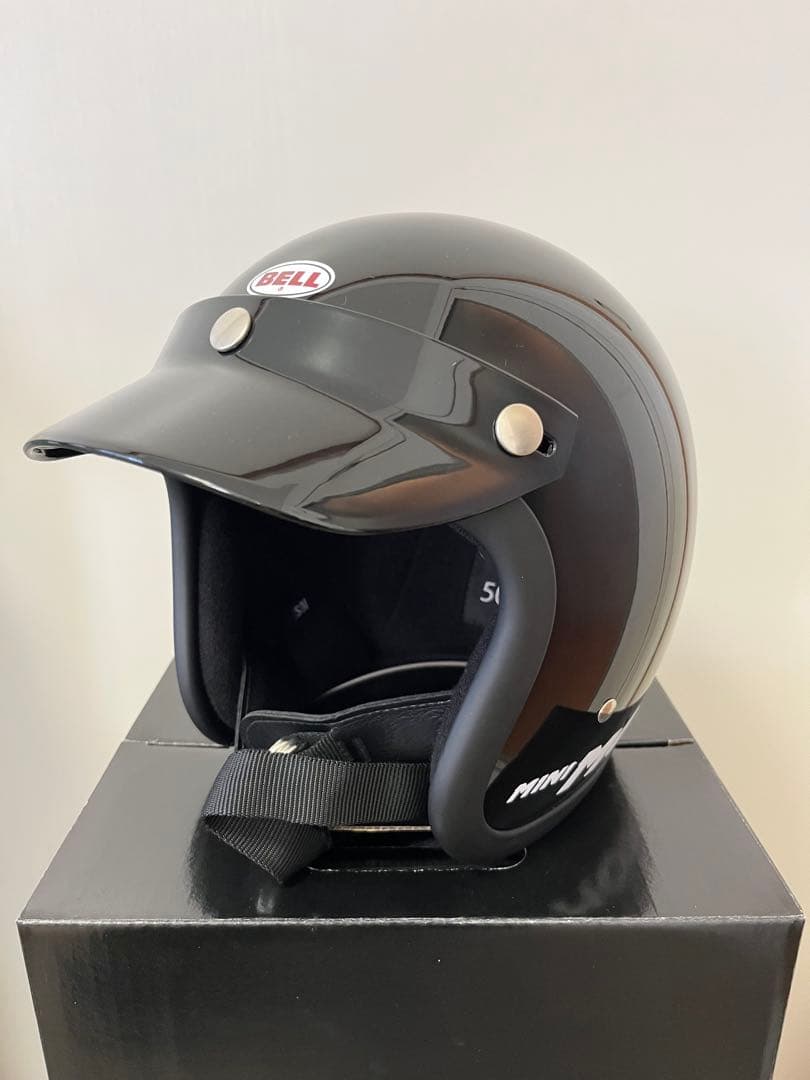 TT&CO. ジェットヘルメット 500-TX S/Mサイズ ブラック MOTO