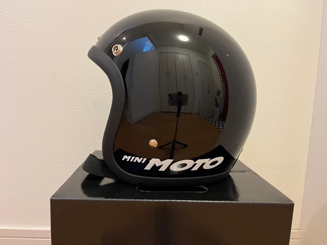 TT&CO. ジェットヘルメット 500-TX S/Mサイズ ブラック MOTO