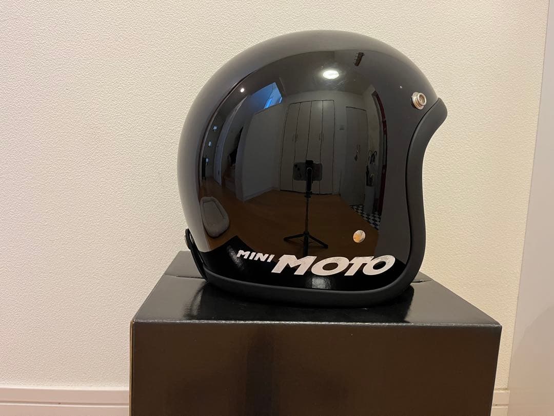 TT&CO. ジェットヘルメット 500-TX S/Mサイズ ブラック MOTO