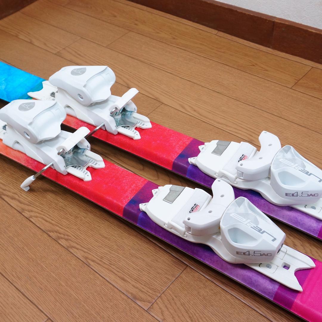 メンテ済 130cm 靴23cm ELAN スキーセット おまけ