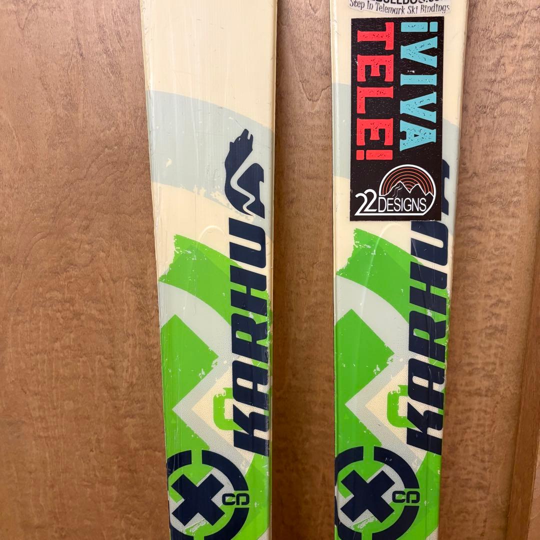 テレマーク軽量セット(ステップソール+3ピン+シール+クランポン) 175cm