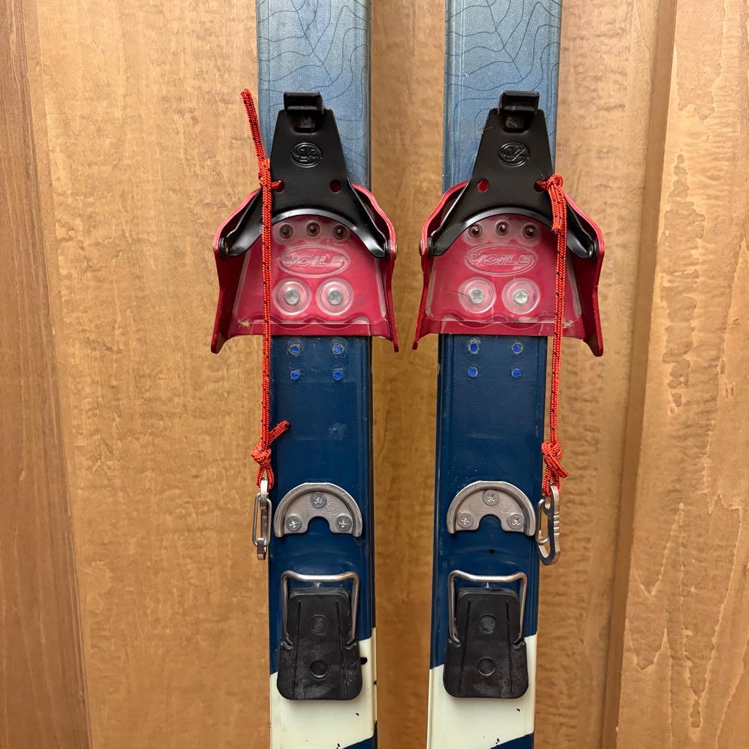 テレマーク軽量セット(ステップソール+3ピン+シール+クランポン) 175cm