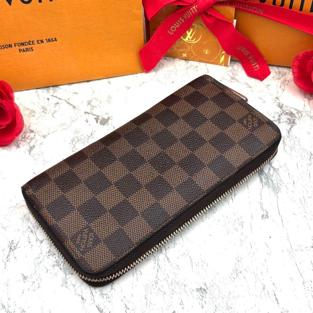 【新品仕様】 ルイヴィトン ダミエ ジッピーウォレット 長財布