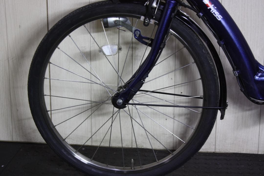 ヤマハPAS KISS リチウム XOT4-0001 22-26型8.7AH 青