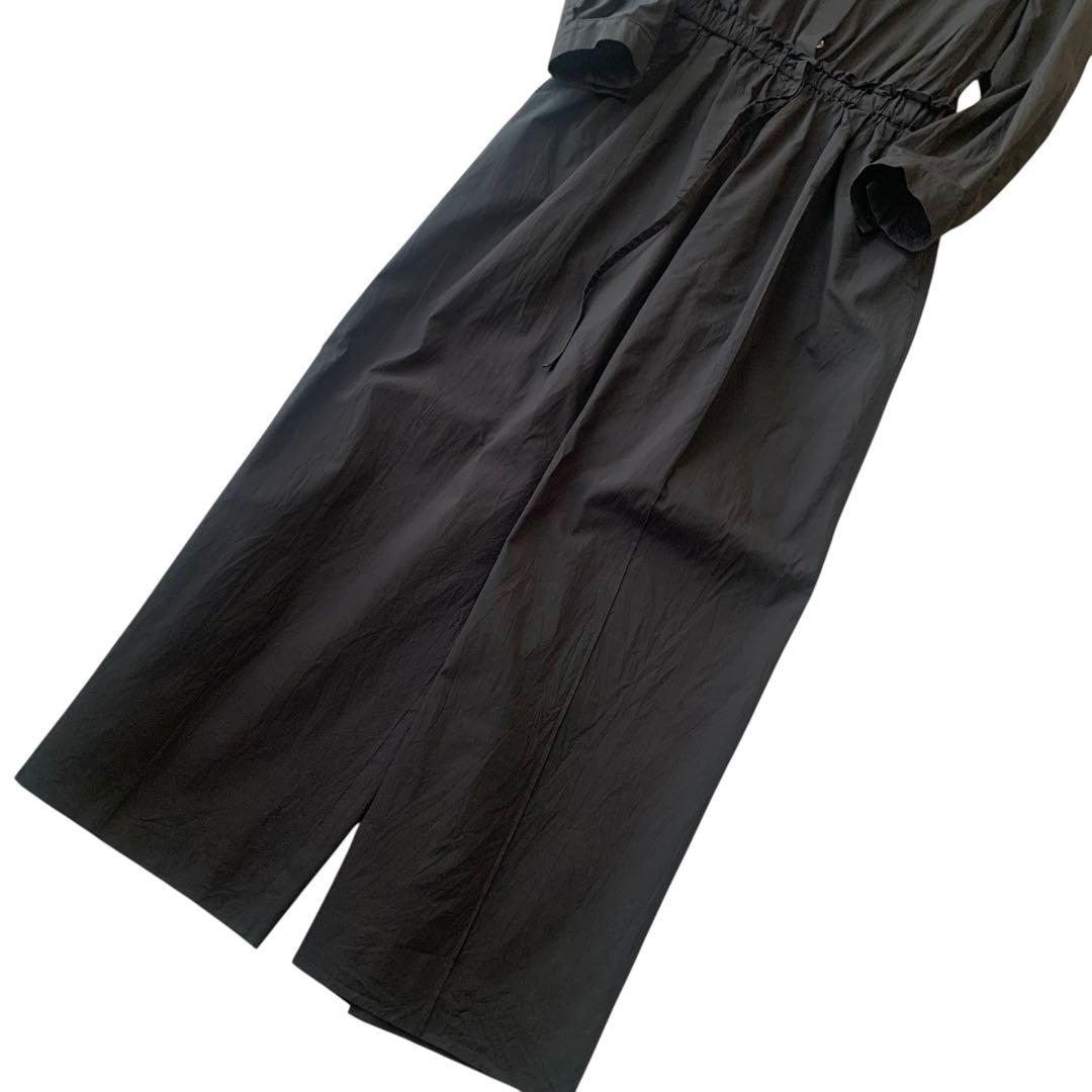 24ss ebure エブール ハイカウントシルクコットン オールインワン Ｍ