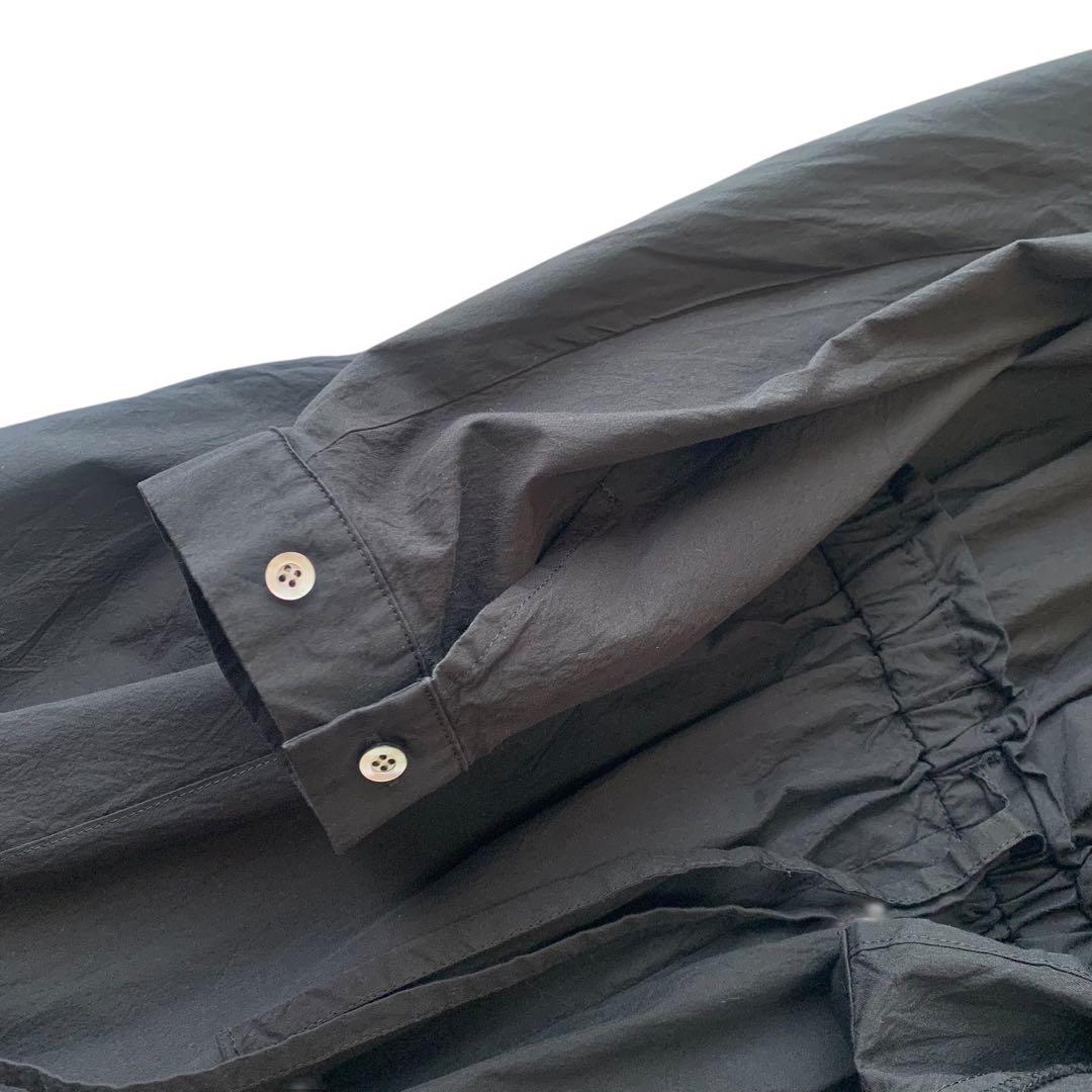 24ss ebure エブール ハイカウントシルクコットン オールインワン Ｍ