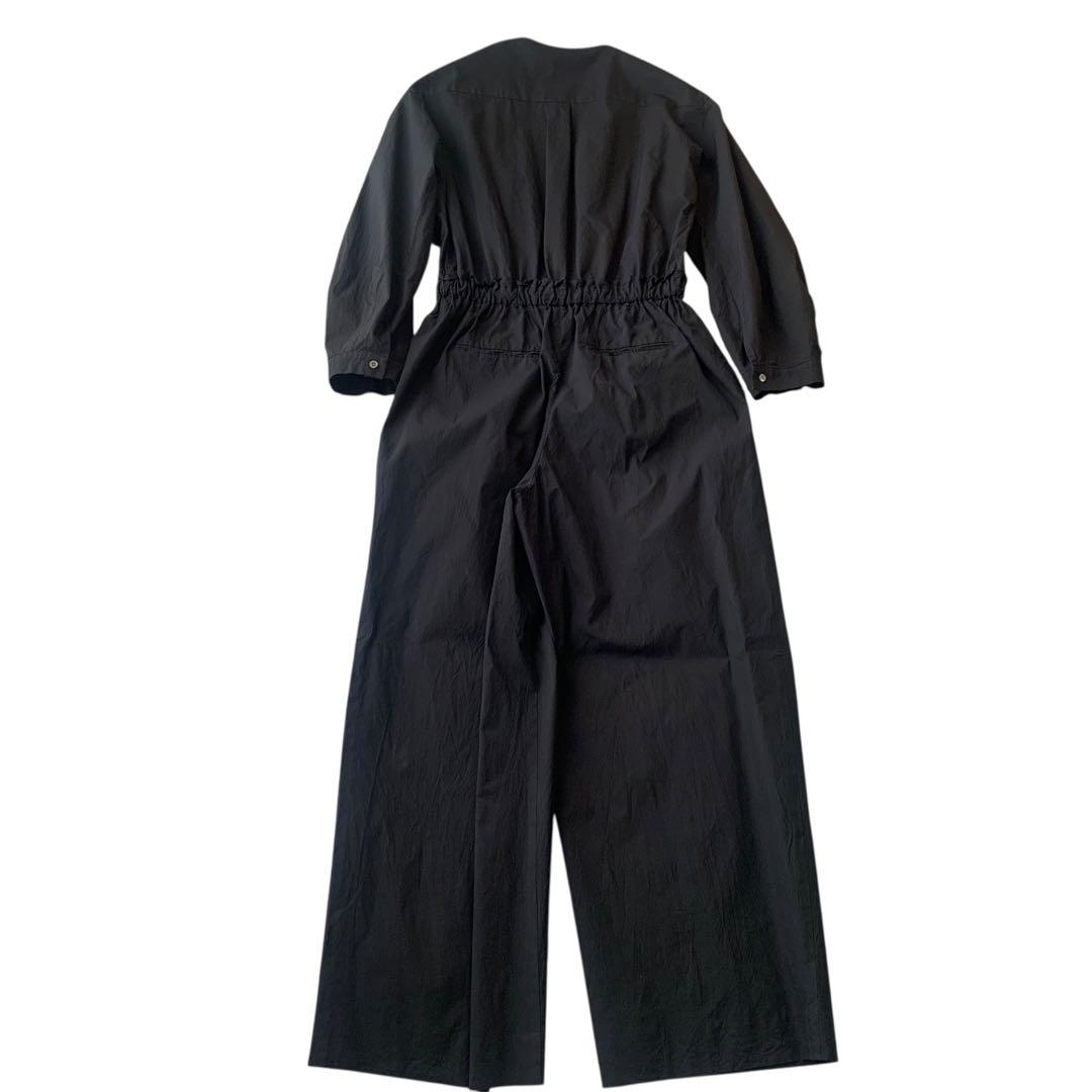 24ss ebure エブール ハイカウントシルクコットン オールインワン Ｍ