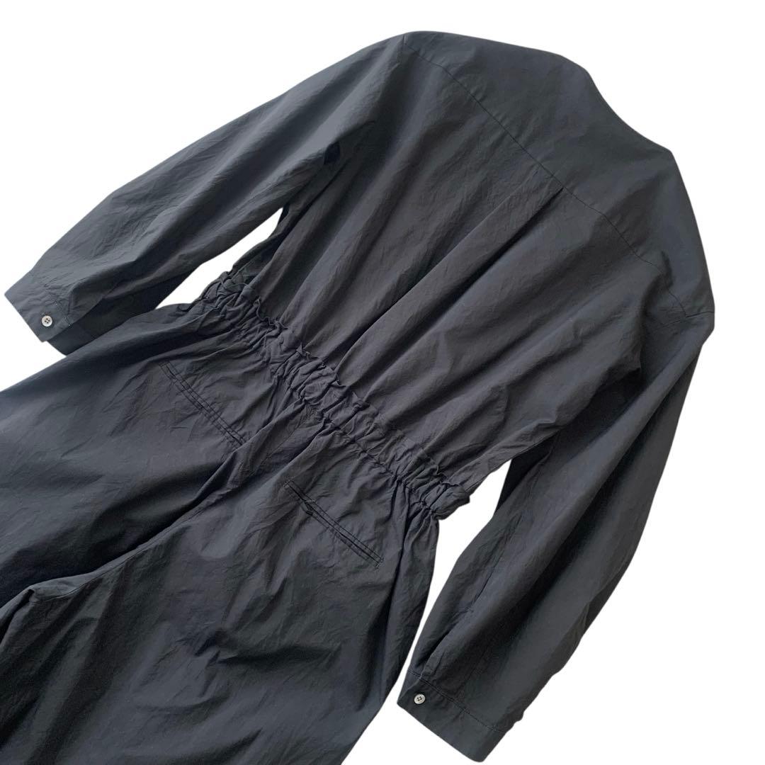 24ss ebure エブール ハイカウントシルクコットン オールインワン Ｍ