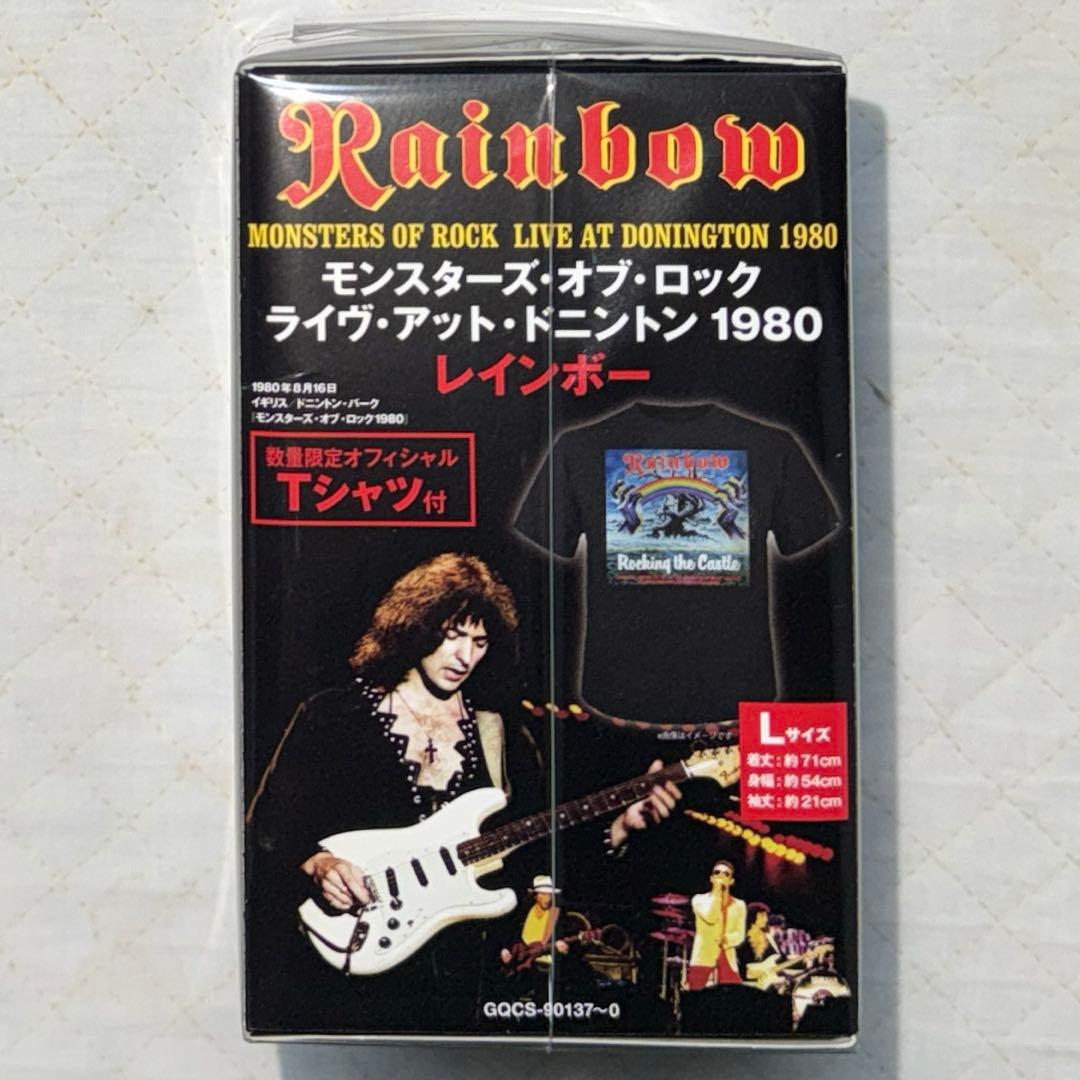Tシャツ付き！2CD＋DVD！レインボー/ モンスターズ・オブ・ロック 1980