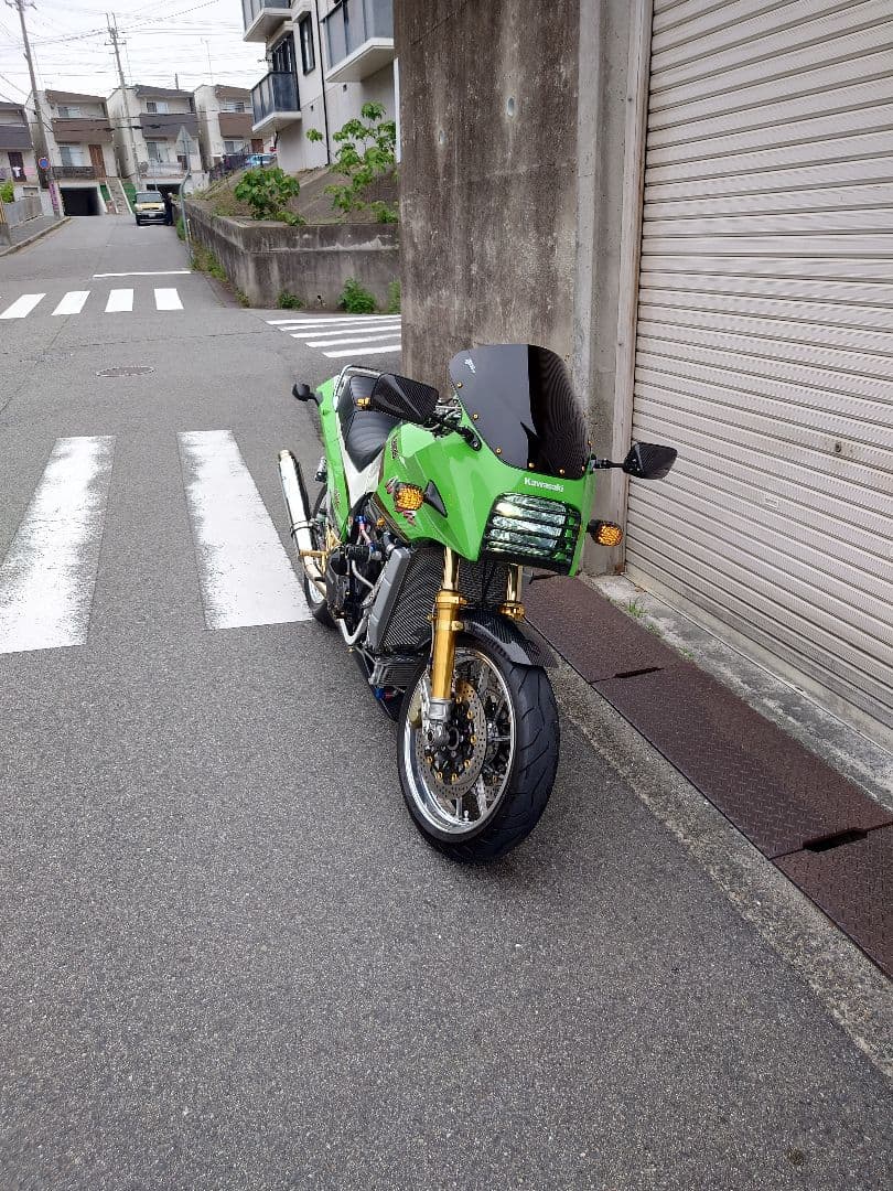 GPZ900Rカーボンファイバー ライトルーバー