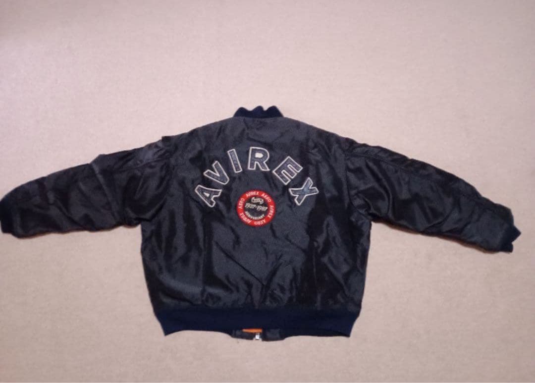 AVIREX アヴィレックス MA-1 50th アニバーサリー XL 黒