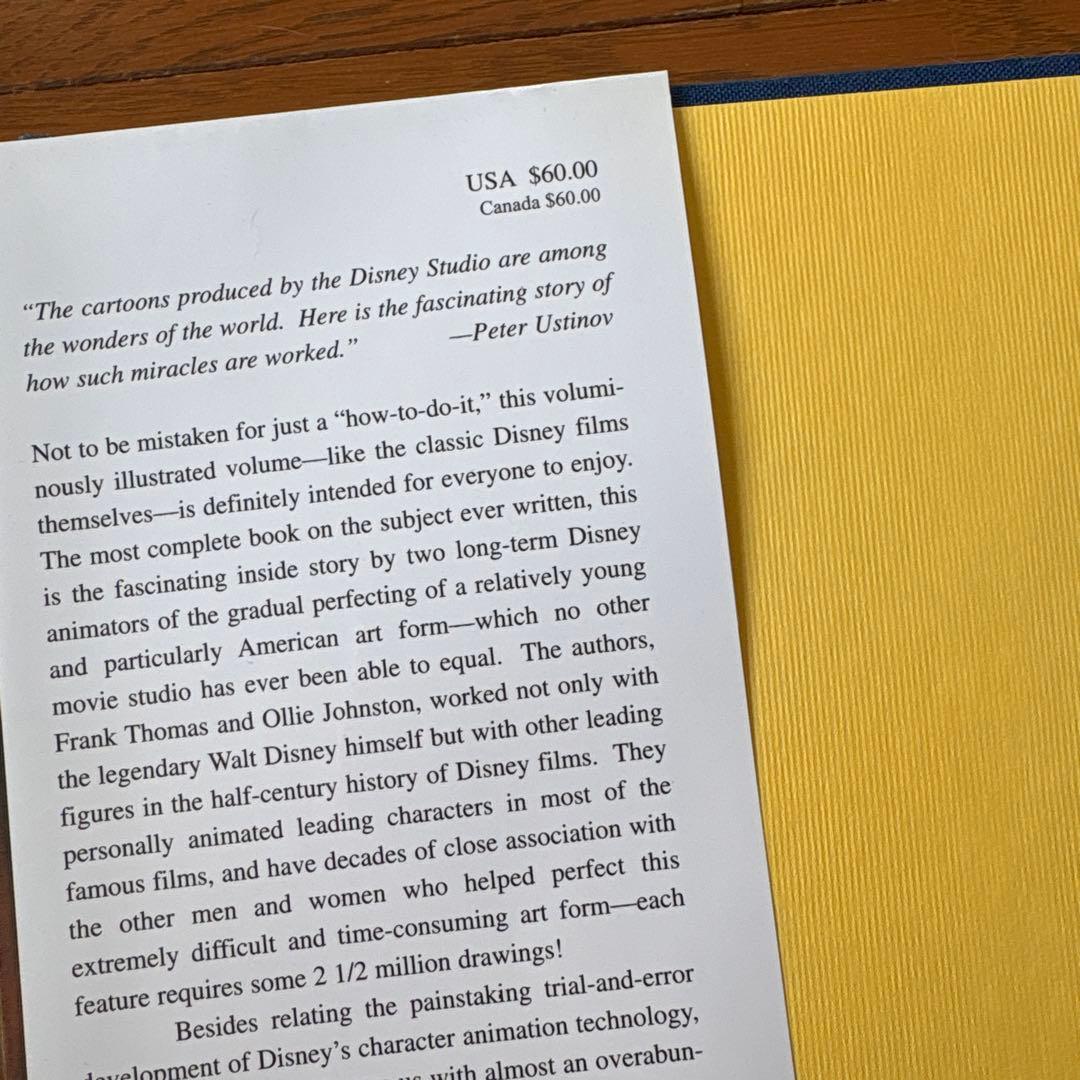 アート・デザイン・音楽 The Illusion of Life: Disney Animation