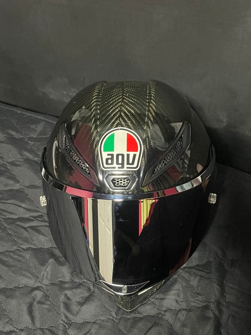 AGV カーボンファイバー フルフェイスヘルメット　pista gp r