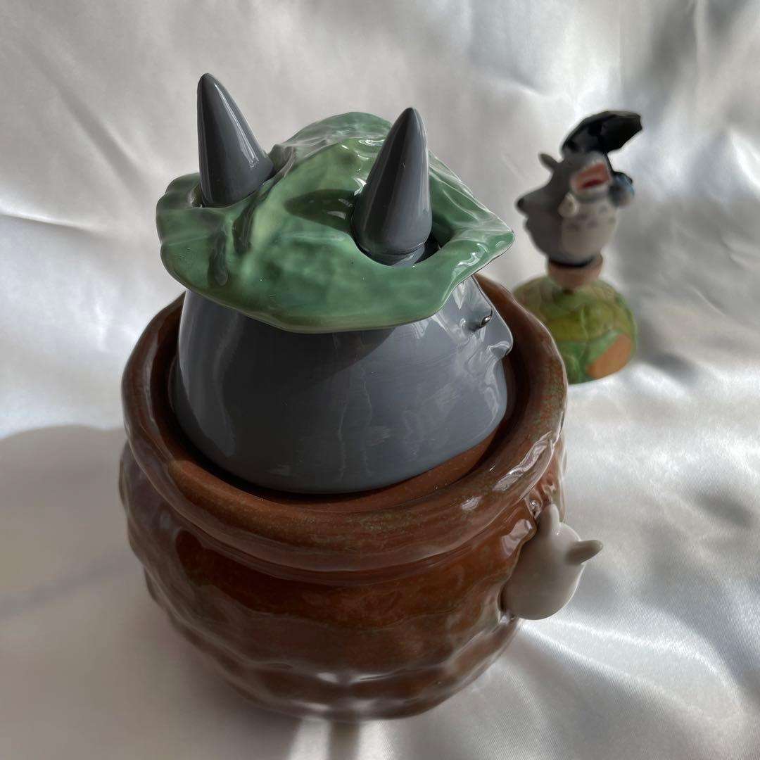 となりのトトロ 小物入れ　壺　キャニスター　オルゴール　ガオー　セット　レア