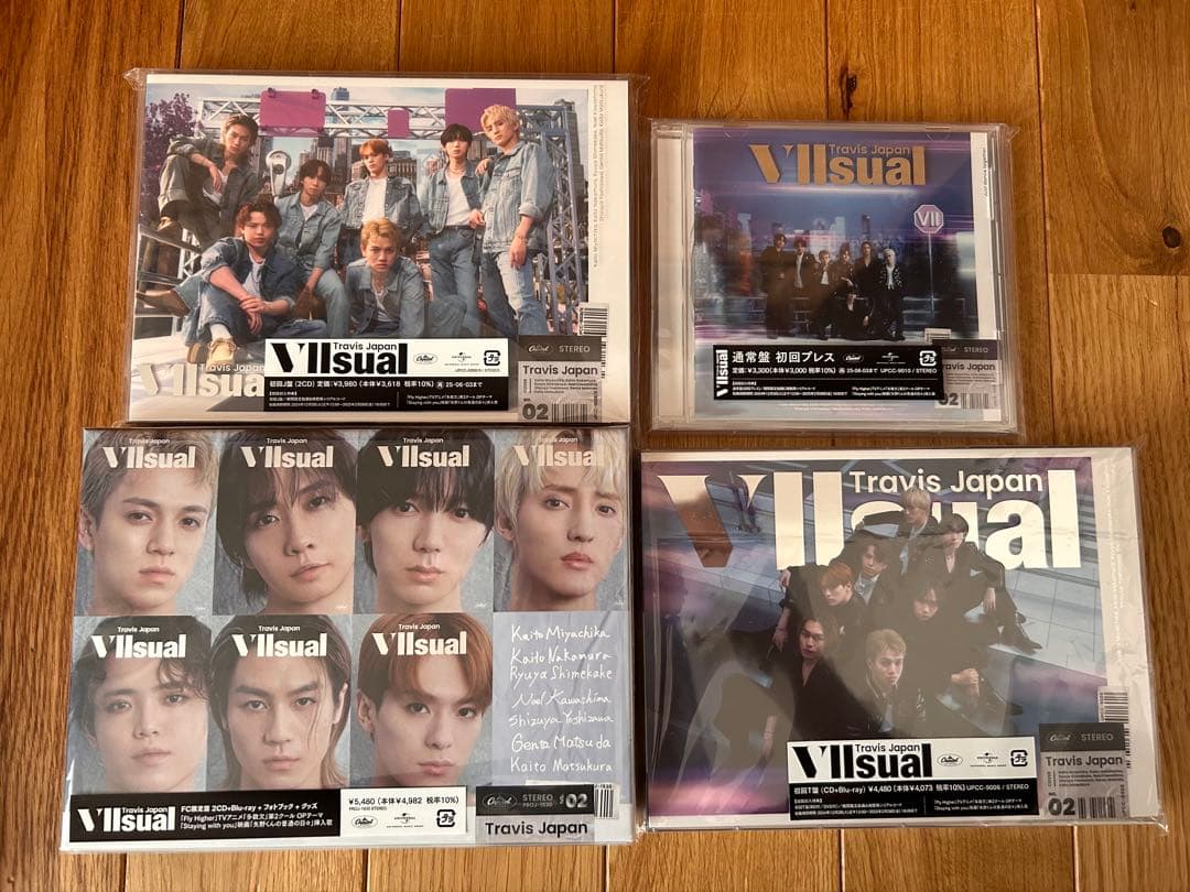 Travis Japan VIIsual 全形態セット 特典付き