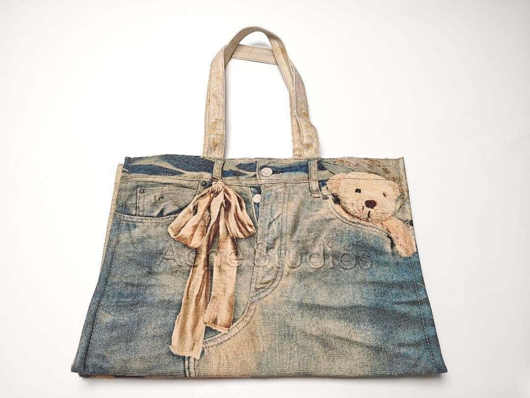 Acne Studios デニム トートバッグ