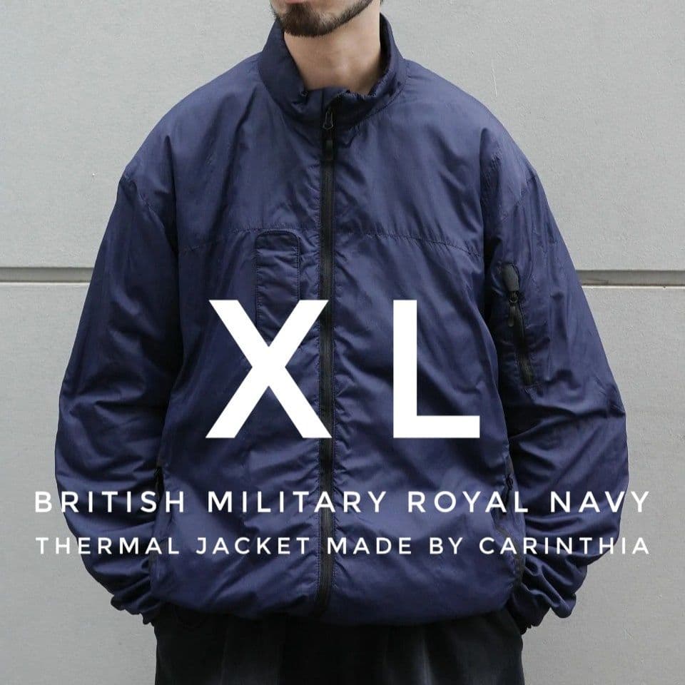 British Military  NavyサーマルジャケットXL