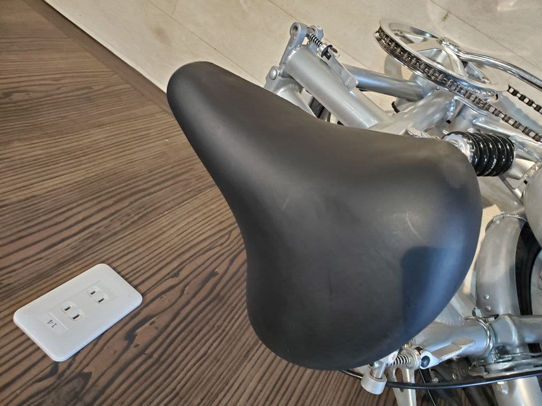 B-max 折りたたみ自転車 シルバー