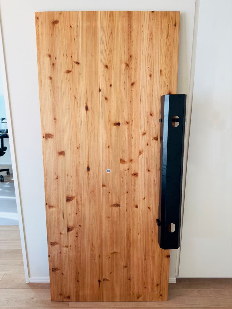 リョウ　KANADEMONO無垢杉　天板　180cm＋ケーブルトレー