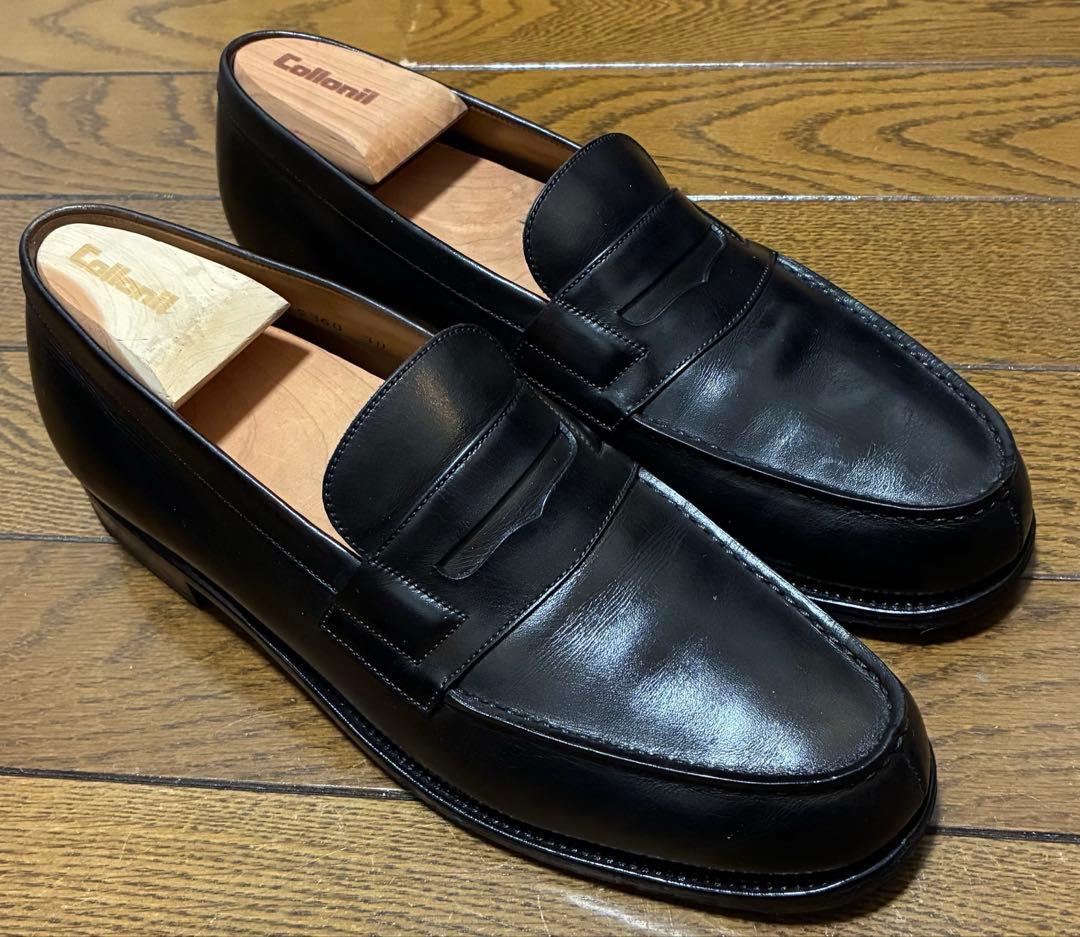 希少　J.M.WESTON 180 ローファー 5B ボックスカーフ ブラック